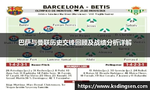 巴萨与曼联历史交锋回顾及战绩分析详解